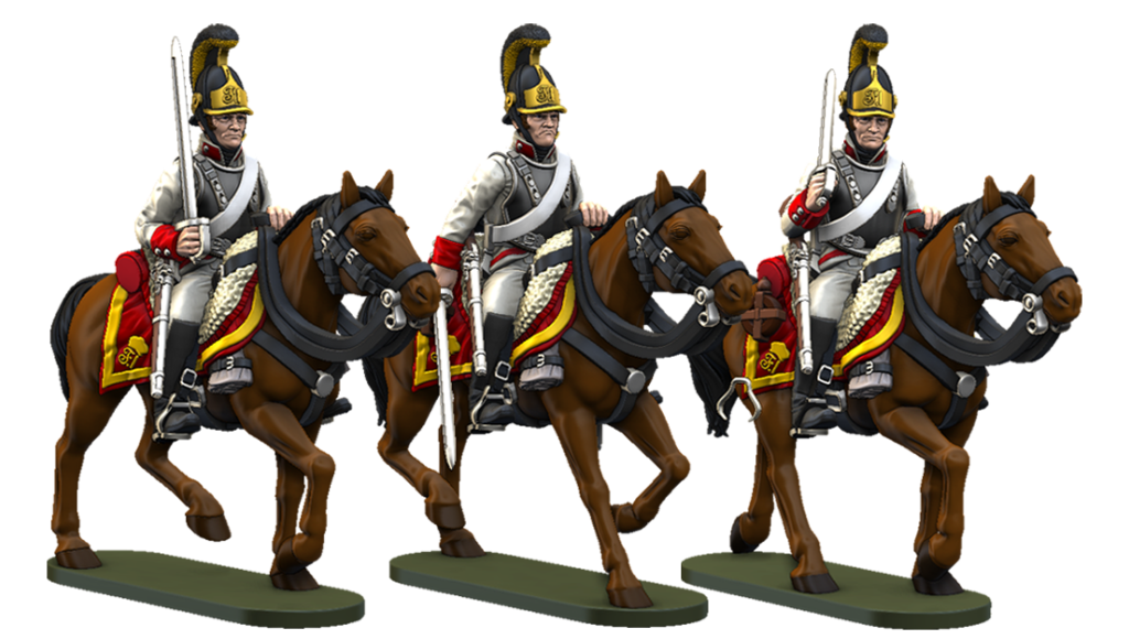 Austrian Cuirassiers - Line