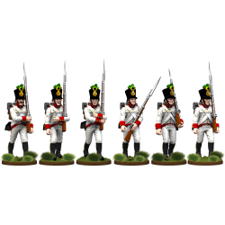 GERMAN FUSILIERS POST 1809 SHAKO - Line